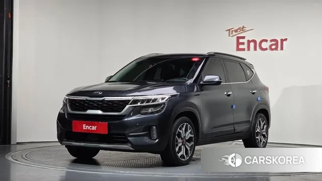 Kia Seltos 2020 Серый из Кореи