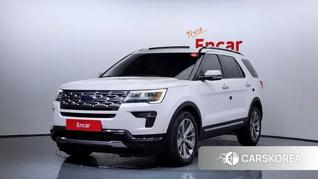 Ford Explorer 2018 Белый из Кореи