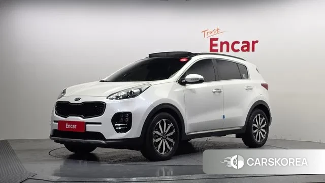 Kia Sportage 4th Generation 2018 Белый из Кореи
