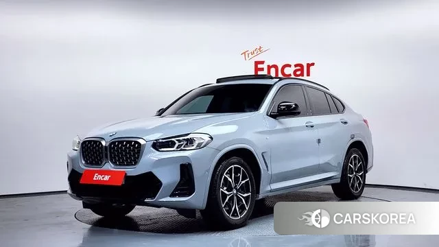 BMW X4 (G02) 2023 Серебристо-серый из Кореи