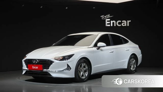 Hyundai Sonata (DN8) 2019 Белый из Кореи