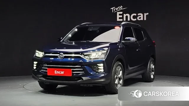 Ssangyong Beautiful Korando 2019 Синий из Кореи