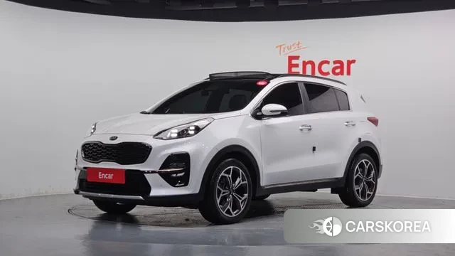 Kia Sportage The Bold 2018 Белый из Кореи