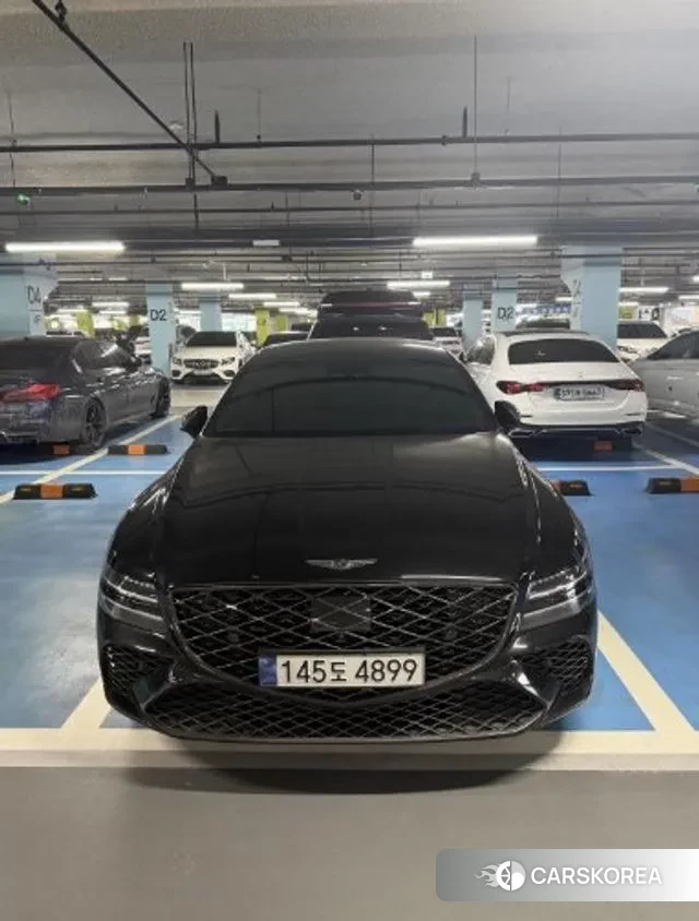 Genesis G80 (RG3) 2024 Черный из Кореи