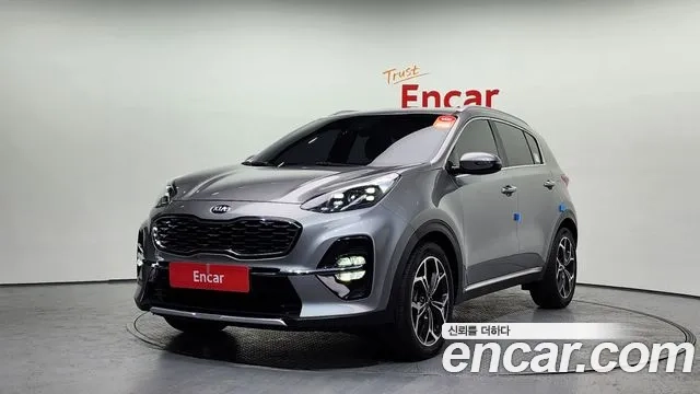 Kia Sportage The Bold 2019 Серебристо-серый из Кореи