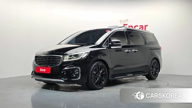 Kia The New Carnival 2019 Черный из Кореи
