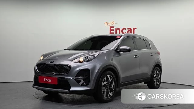 Kia Sportage The Bold 2020 Серебристо-серый из Кореи