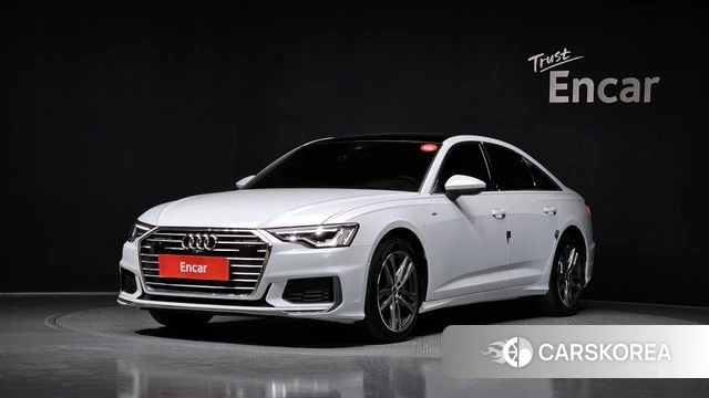 Audi A6 (C8) 2021 Белый из Кореи