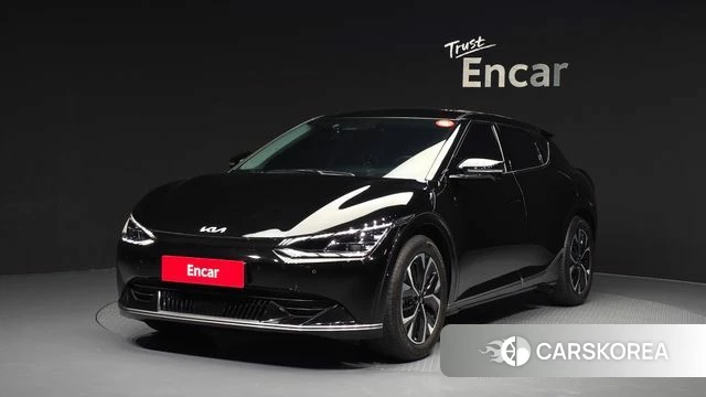 Kia EV6 2023 Черный из Кореи