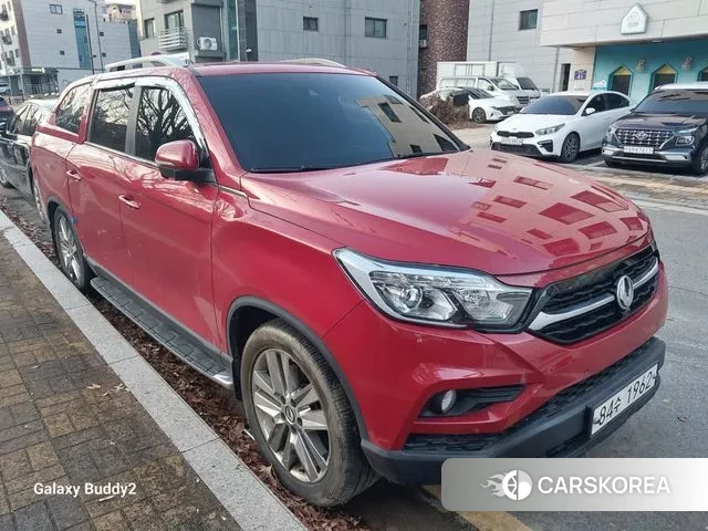 Ssangyong Rexton Sports 2019 Красный из Кореи