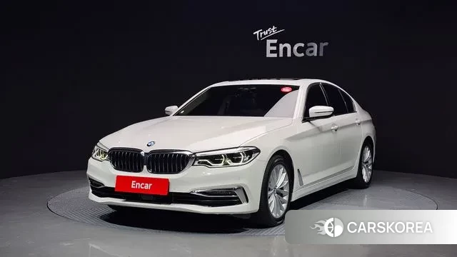BMW 5 Series (G30) 2019 Белый из Кореи