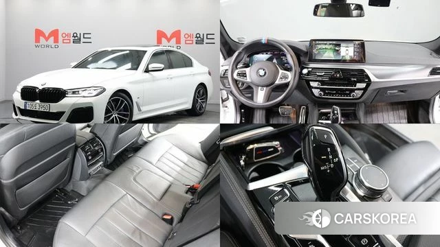 BMW 5 Series (G30) 2023 Белый из Кореи