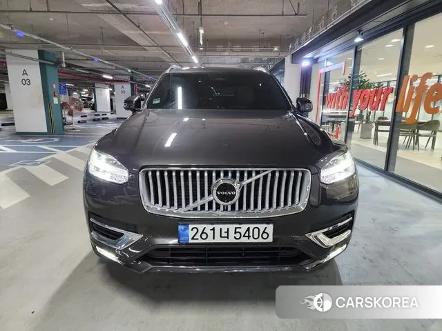 Volvo XC90 second Generation 2024 Серый из Кореи