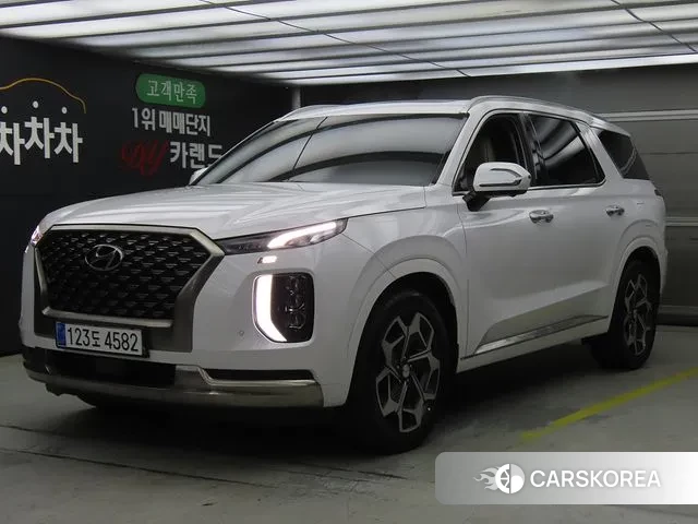 Hyundai Palisade 2021 Белый из Кореи