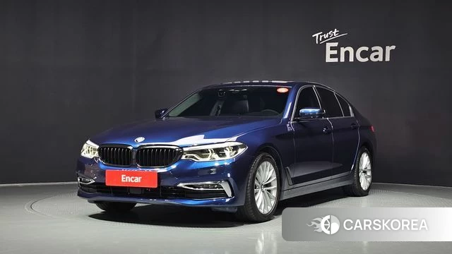BMW 5 Series (G30) 2020 Синий из Кореи