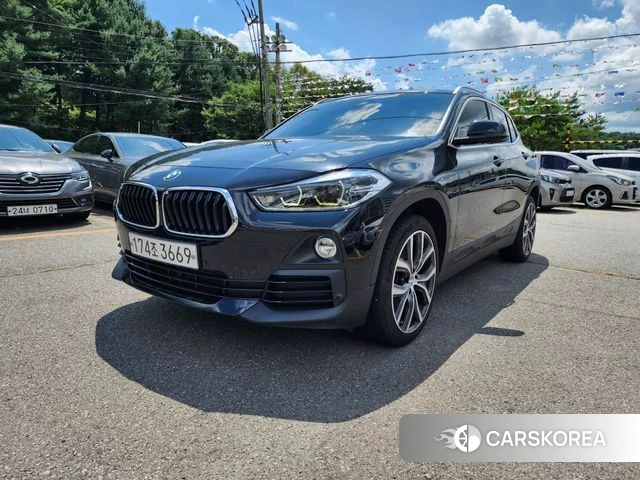 BMW X2 (F39) 2019 Черный из Кореи