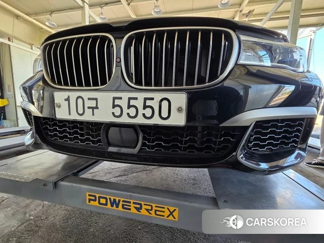 BMW 7 Series (G11) 2018 Черный из Кореи