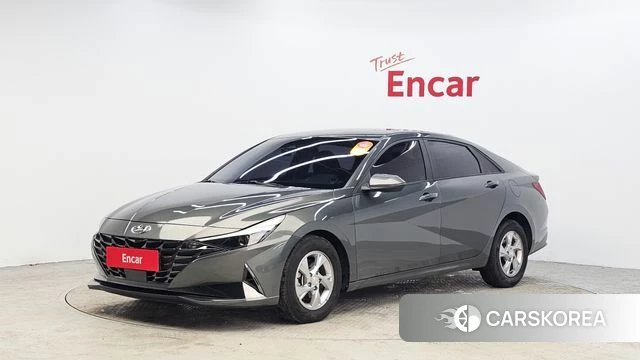 Hyundai Avante (CN7) 2022 Серый из Кореи