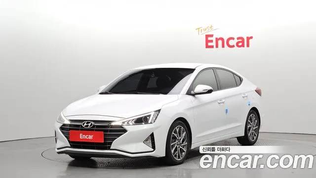 Hyundai The New Avante AD 2019 Белый из Кореи
