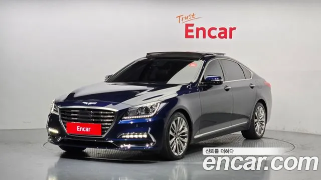 Genesis G80 2018 Синий из Кореи