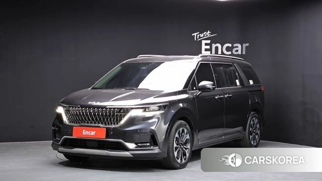 Kia Carnival 4th generation 2023 Серый из Кореи