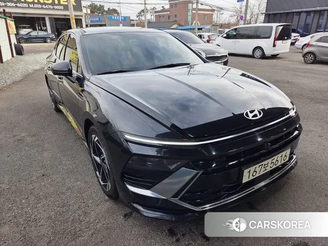 Hyundai Sonata D Edge Hybrid (DN8) 2023 Черный из Кореи