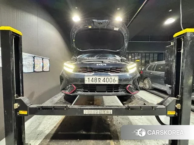 Kia The New K3 2nd generation 2021 Синий из Кореи