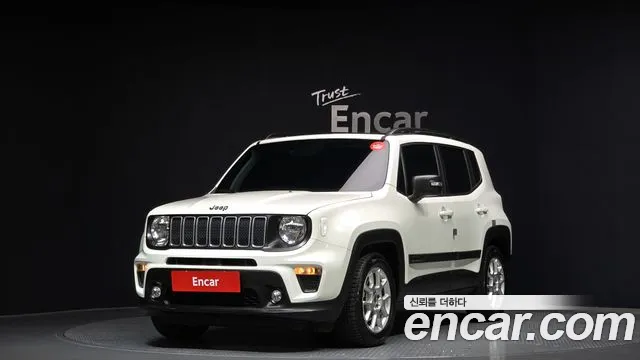 Jeep Renegade 2022 Белый из Кореи