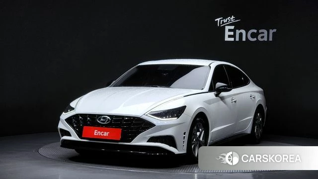 Hyundai Sonata (DN8) 2019 Белый из Кореи