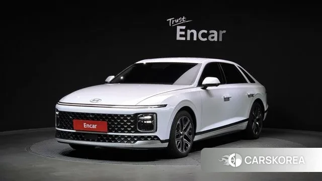 Hyundai Grandeur Hybrid (GN7) 2025 Белый из Кореи