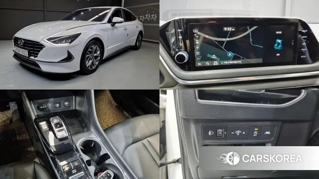 Hyundai Sonata (DN8) 2019 Белый из Кореи