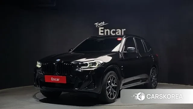BMW X3 (G01) 2024 Черный из Кореи