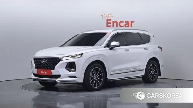Hyundai Santa Fe TM 2018 Белый из Кореи