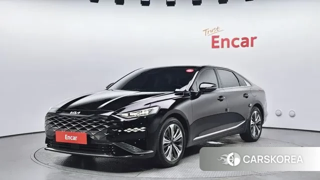 Kia K8 Hybrid 2021 Черный из Кореи