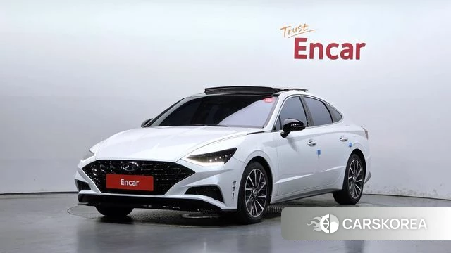 Hyundai Sonata (DN8) 2022 Белый из Кореи