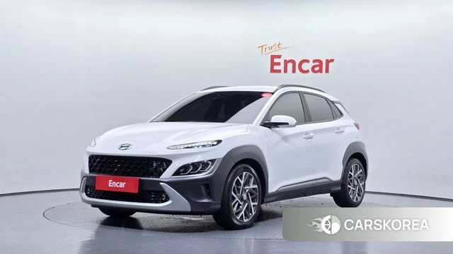 Hyundai The New Kona Hybrid 2022 Белый из Кореи