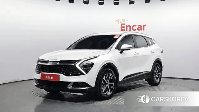 Kia Sportage 5th Generation Hybrid 2023 Белый из Кореи