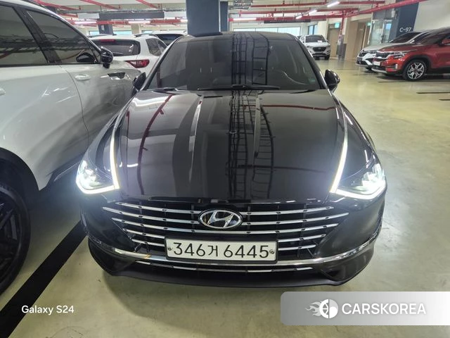 Hyundai Sonata Hybrid (DN8) 2020 Черный из Кореи