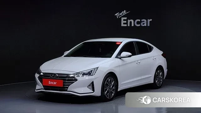 Hyundai The New Avante AD 2020 Белый из Кореи
