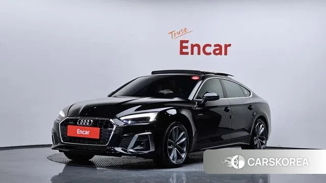 Audi A5 (F5) 2022 Черный из Кореи