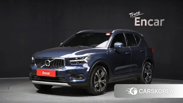 Volvo XC40 2021 Синий из Кореи