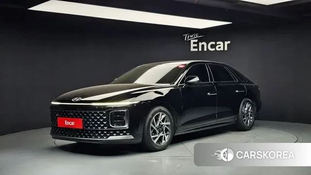 Hyundai Grandeur (GN7) 2023 Черный из Кореи