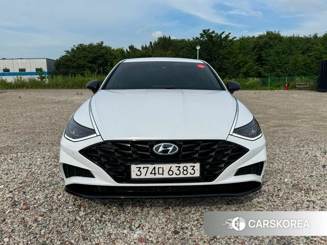Hyundai Sonata (DN8) 2022 Белый из Кореи