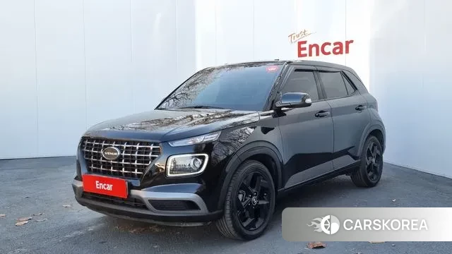 Hyundai Venue 2019 Черный из Кореи