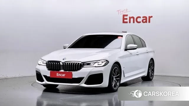 BMW 5 Series (G30) 2023 Белый из Кореи