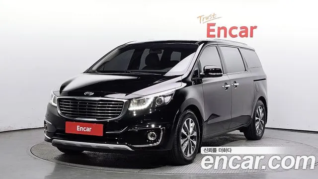 Kia All New Carnival 2018 Черный из Кореи