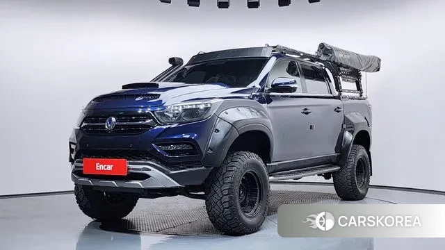 Ssangyong Rexton Sports 2018 Синий из Кореи
