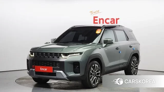 Ssangyong Torres 2023 Зеленый из Кореи