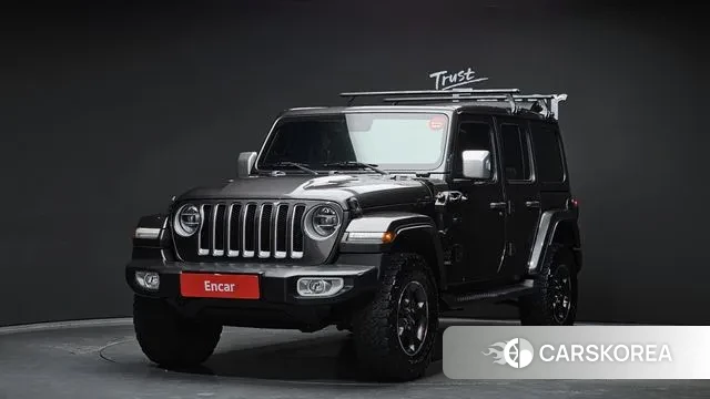 Jeep Wrangler (JL) 2021 Серый из Кореи