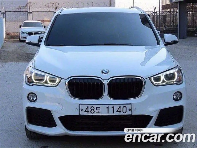BMW X1 (F48) 2019 Белый из Кореи